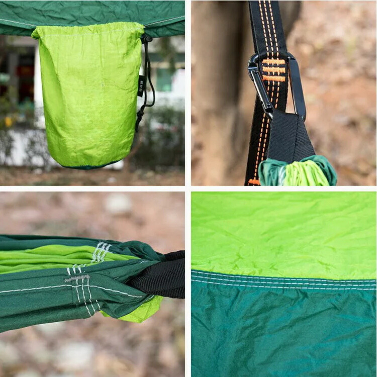 Ultralight Parachute Hammock - Single & Double Sizes