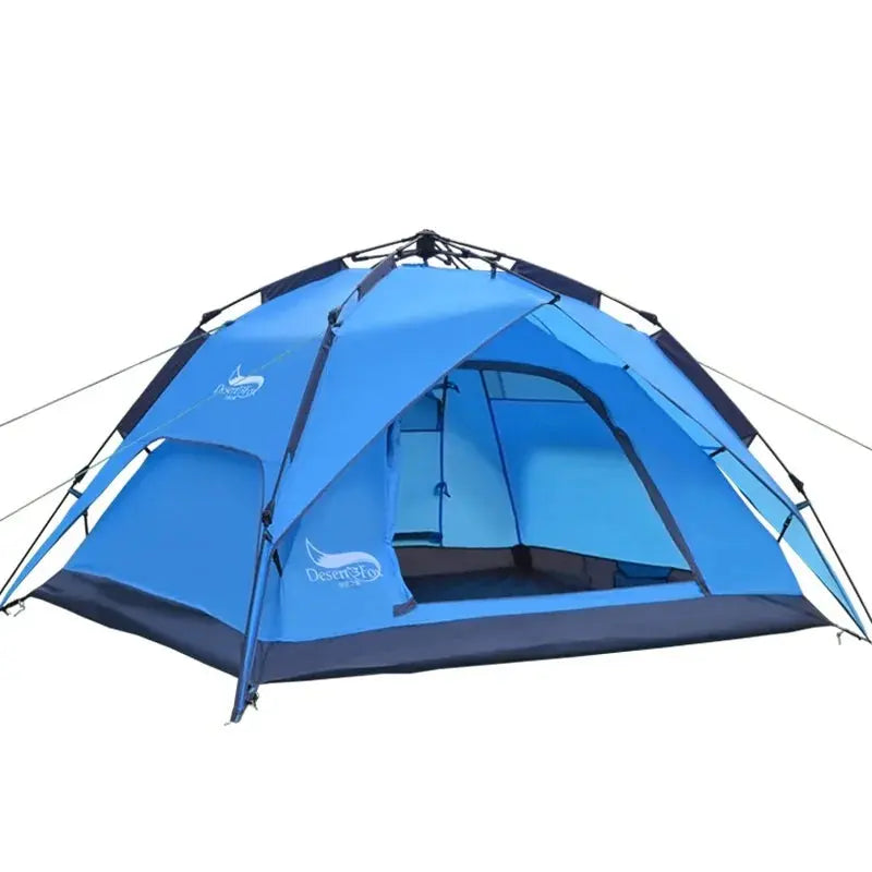 Camping Tent 4 Person Desert&Fox Camping Tent 4 Person Desert&Fox CampNeat Blue 