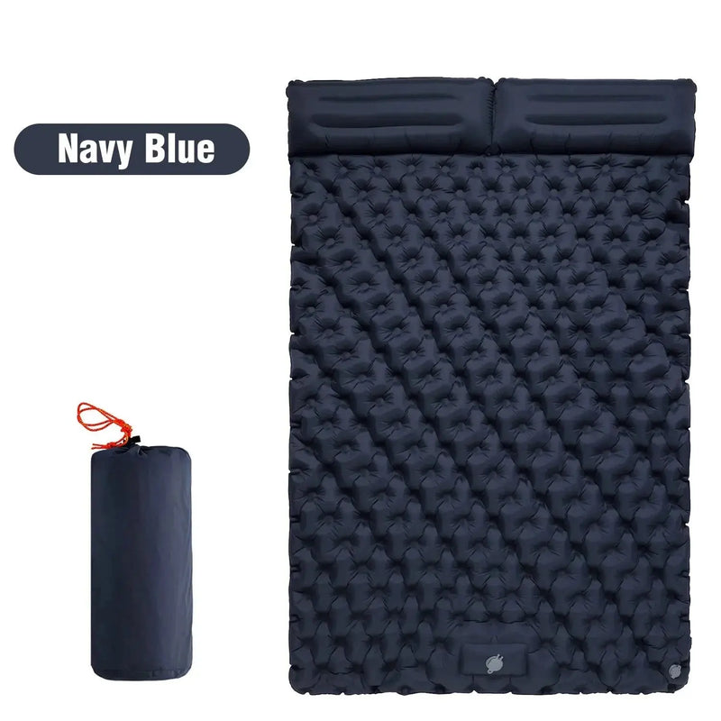 Double Inflatable Mattress WESTTUNE Double Inflatable Mattress WESTTUNE CampNeat Navy Blue 