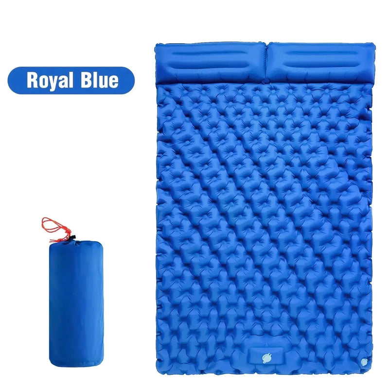 Double Inflatable Mattress WESTTUNE Double Inflatable Mattress WESTTUNE CampNeat Royal Blue 