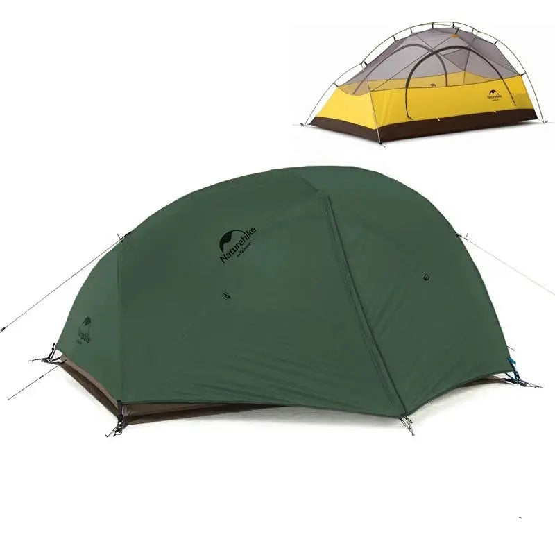 Ultralight Camping Tent 1-2 Person by NATUREHIKE CampNeat