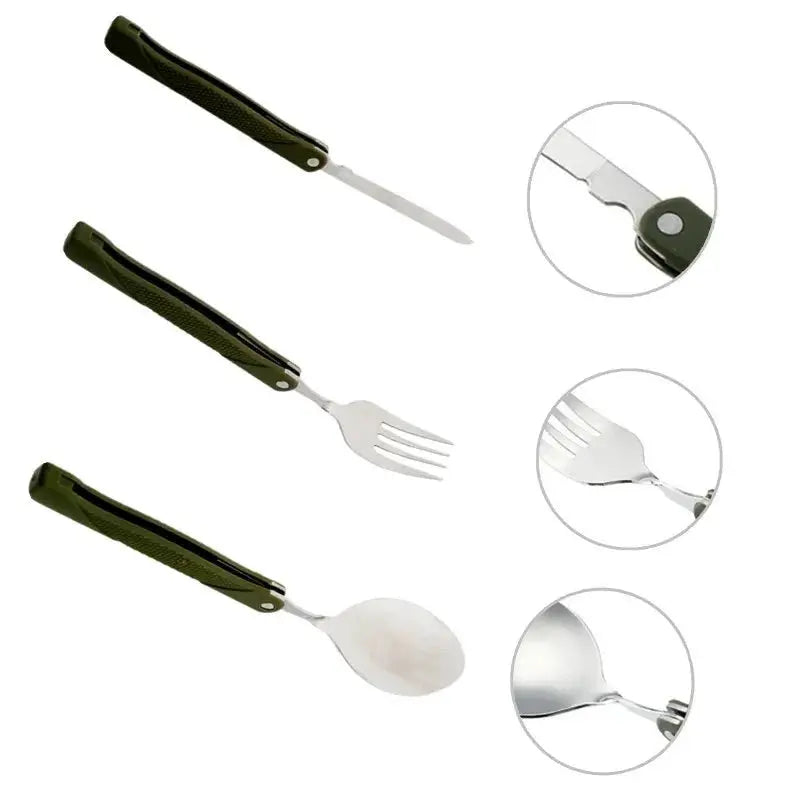 Premium Cutlery Set Premium Cutlery Set CampNeat 